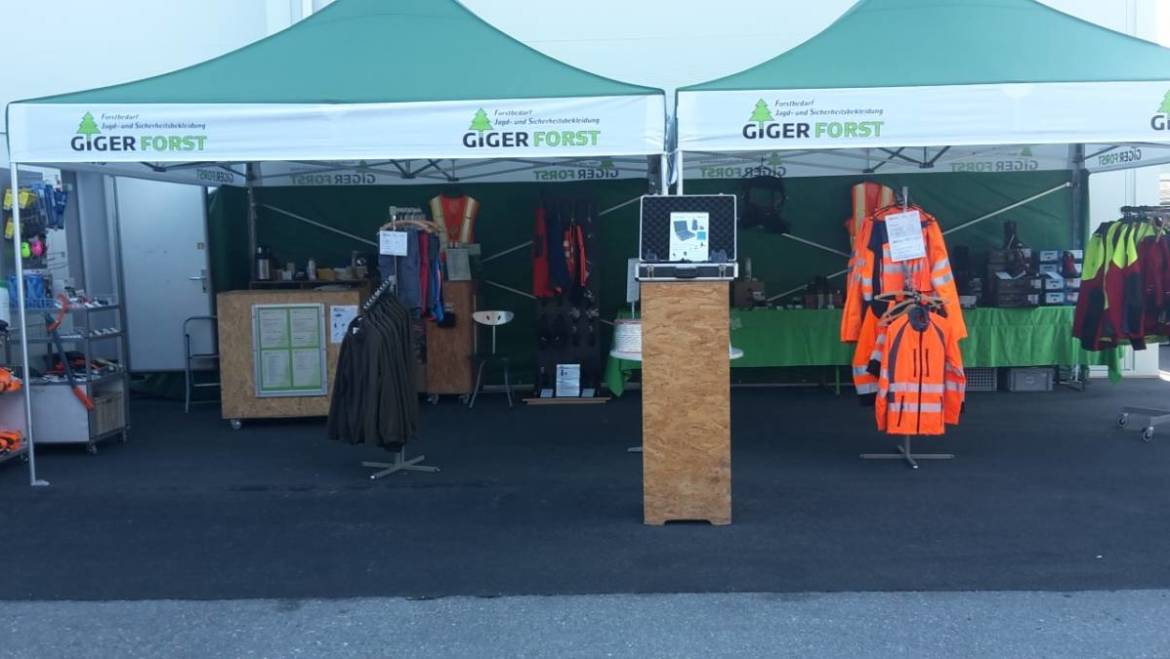 Giger Forst an der Agri-Messe Thun 2019